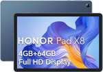 HONOR Pad X8, 10.1 Inch Tablet, Wi-Fi 4+64GB Storage, Expand to 512GB, FullView Display with code - Free C&C