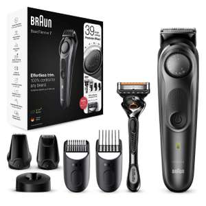 Braun Beard Trimmer Series 7 & Hair Clippers with Gillette Fusion5 ProGlide Razor