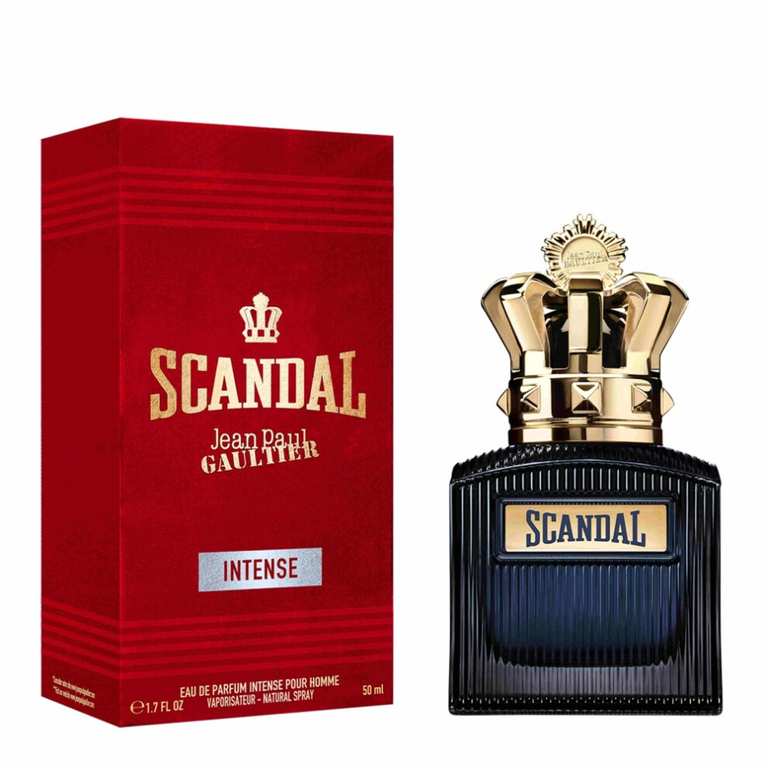 Jean Paul Gaultier Scandal Pour Homme Intense EDP 50ml Spray - With Code