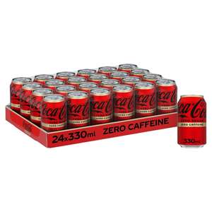 Coca-Cola Zero Sugar Zero Caffeine Soft Drink 24 x 330ml (Mickleover)