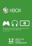 12 Months Xbox Live Gold (Turkey - VPN Required) £24.99 at CDKeys