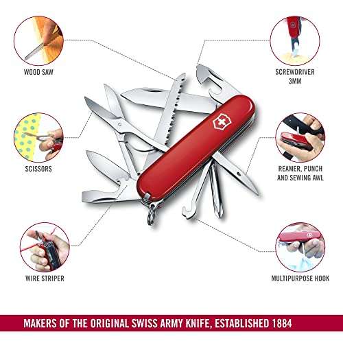 Victorinox Fieldmaster Swiss Army Pocket Knife Medium 15 Tools