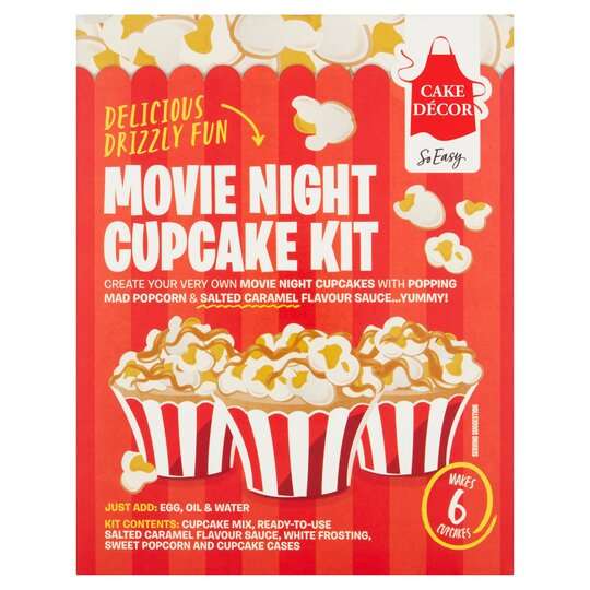 Cake Decor Movie Night Cupcake Kit 227G £1.92 Reduced to Clear @ Tesco Batley (instore only)