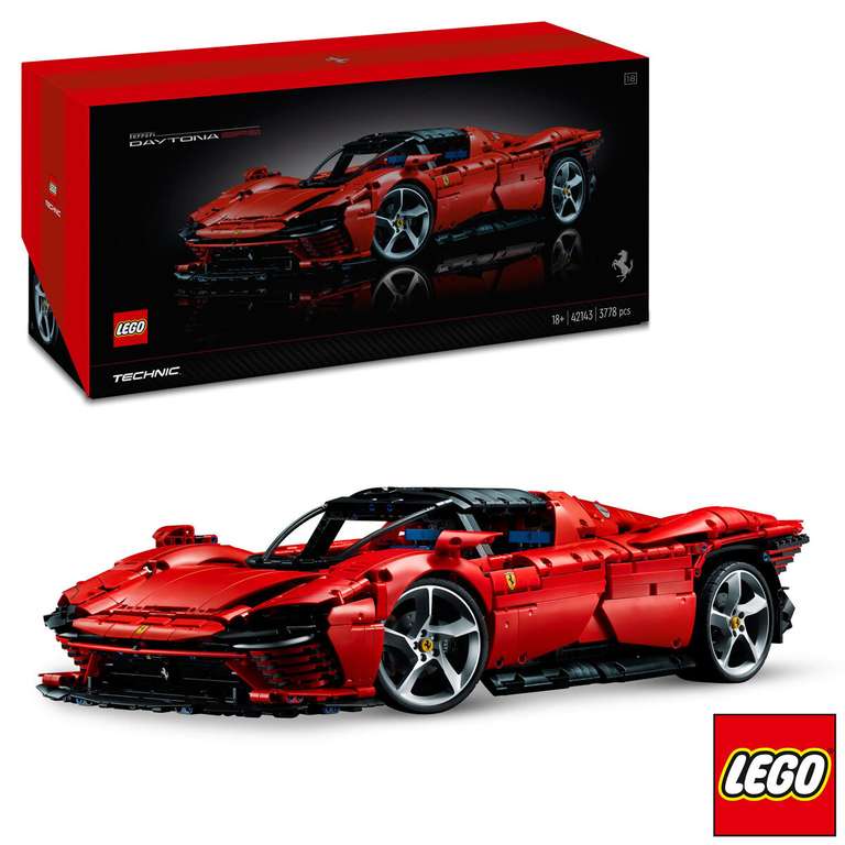 LEGO Technic Ferrari Daytona SP3 - Model 42143 - £248.98 (Membership Required) @ Costco