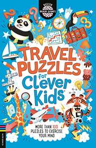 Travel puzzles for clever kids - more than 100 puzzles to exercise your mind. Age 8 - 11