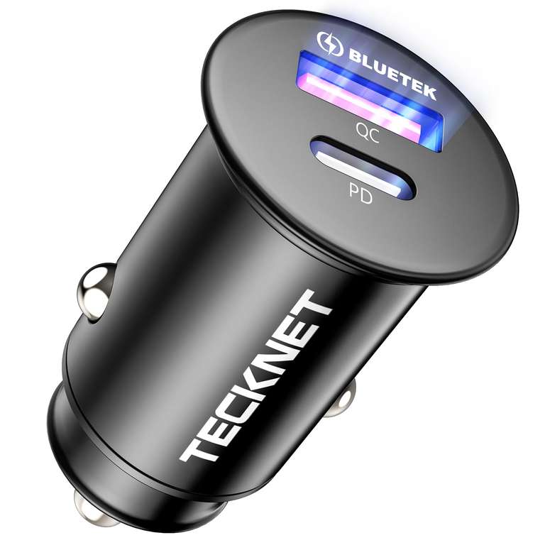 USB C Car Charger, TECKNET Fast Car Charger, 48W (prime only) sold by tecknet