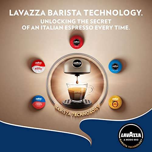 Lavazza, A Modo Mio Jolie & Milk Coffee Machine & Integrated Milk Frother & Removable Grid, Compatible with A Modo Mio Pods £99.95 @ Amazon