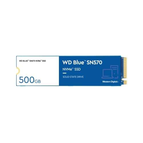 WD_BLUE SN570 500GB M.2 2280 PCIe Gen3 NVMe up to 3500 MB/s read speed - £43.19 @ Amazon