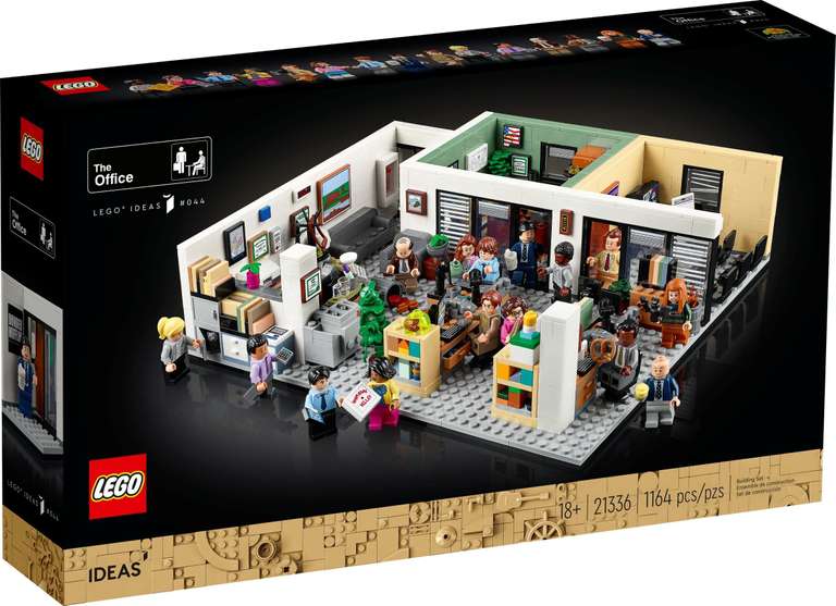 LEGO IDEAS 21342 Insect Collection - £55.99 / 21336 The Office - £83.99 / 21343 Viking Village - £99.99