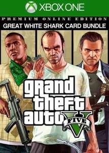 GTA V: Premium Online Edition & Great White Shark Card Bundle - Xbox One - Sold By Frosty Entertainment- (VPN Required, Argentina)