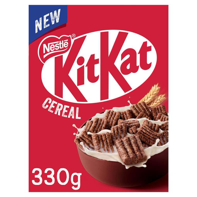 Nestle KitKat Chocolate Cereal 330g - £2.50 @ Iceland