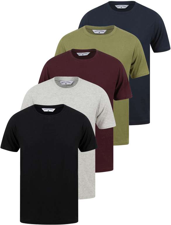 5 crew neck cotton t-shirts for £22.49 with code + £2.80 delivery @ Tokyo Laundry