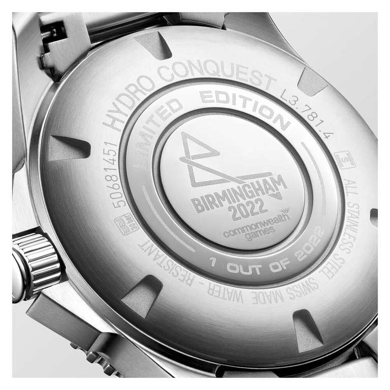 Longines HydroConquest XXII Commonwealth Games Limited Edition Watch £1300 @ Fraser Hart