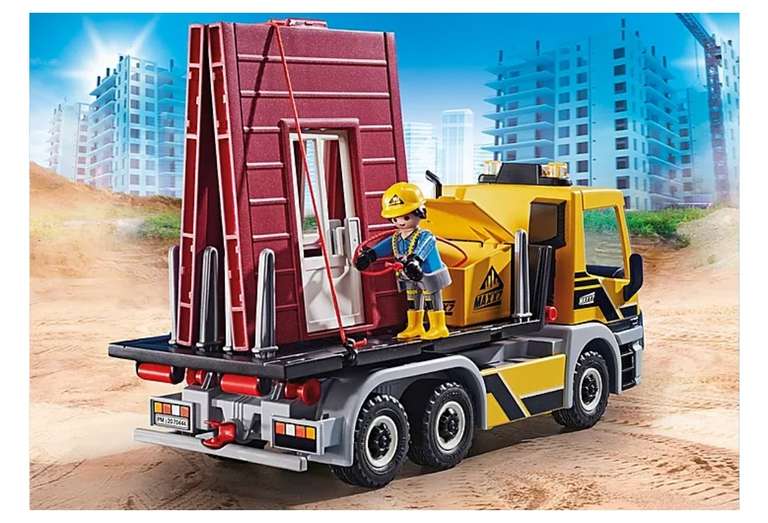City Action Playmobil 70444 Construction Truck £18 Free Collection @ Argos