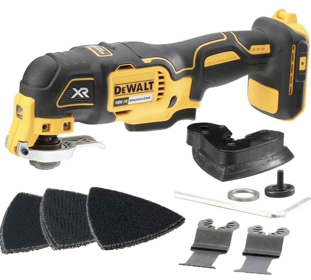 Dewalt 18V XR Brushless Oscillating Multi-Tool (Bare Tool), DCS355N-XJ - Discount At Checkout