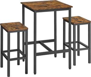 Vasagle Dining Table and Stools Set W/Code