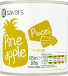 Morrisons Savers Tinned Pineapple Pieces 425gs - 37p Instore @ Morrisons (Chesterfield)