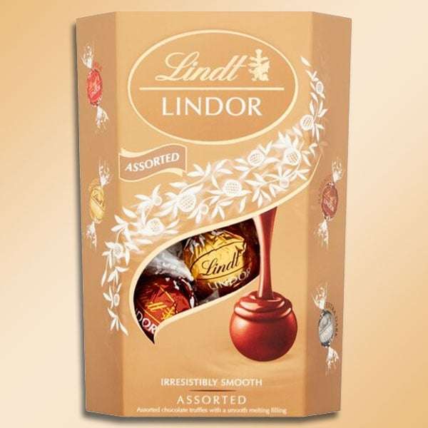 Lindt Lindor Assorted / Milk / Double Chocolate / Salted Caramel Truffles 200g - BB 31st July £3.49 each (Min Spend £20) @ Discount Dragon