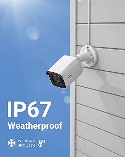 ANNKE H800 4K PoE CCTV - 8CH H.265+ NVR + 4X 8MP C800 IP Outdoor Cameras + 2TB HDD £359.99 @Amazon / Zichao Direct
