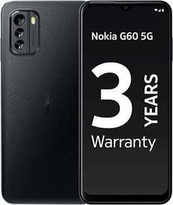 Nokia G60 5G Mobile Phone, 120Hz display, 4GB RAM 64GB 3 OS upgrades, 50MP Snapdragon 695 (As Good As New) With Code