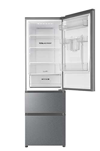 Haier HTR3619FWMP Freestanding Combi Fridge Freezer with Non-plumbed water dispenser £549 @ Amazon