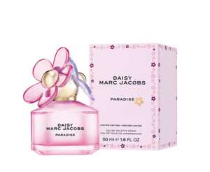 15% off £60 Spend MARC JACOBS Daisy Paradise Eau de Toilette for her 50ml Now £53.55 From The Perfume Shop