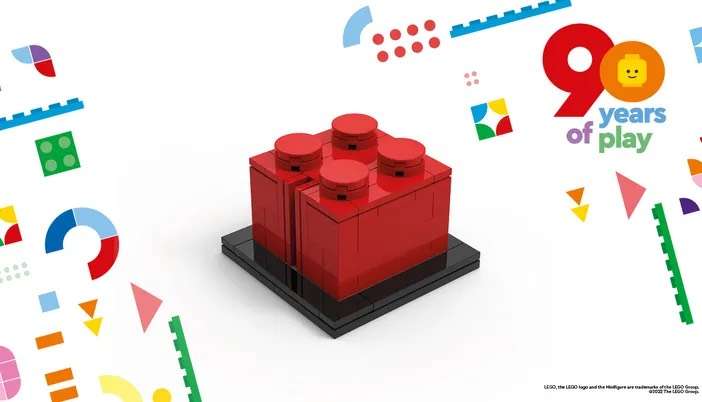 Build a Lego Red Brick for 90th Anniversary event & take it home with you (select dates/times at participating stores) @ Lego Shop
