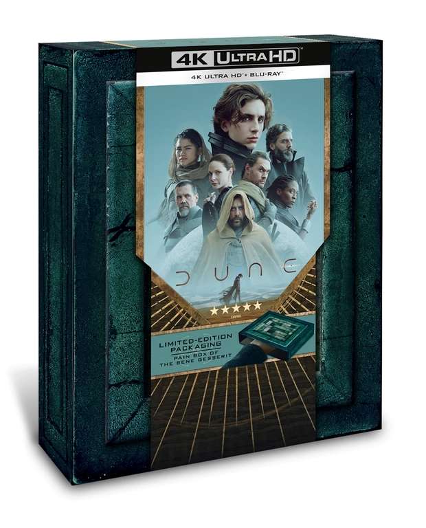 Dune (2021) Pain Box Limited Edition [4K UHD + Blu-ray] £22.99 delivered @ Amazon