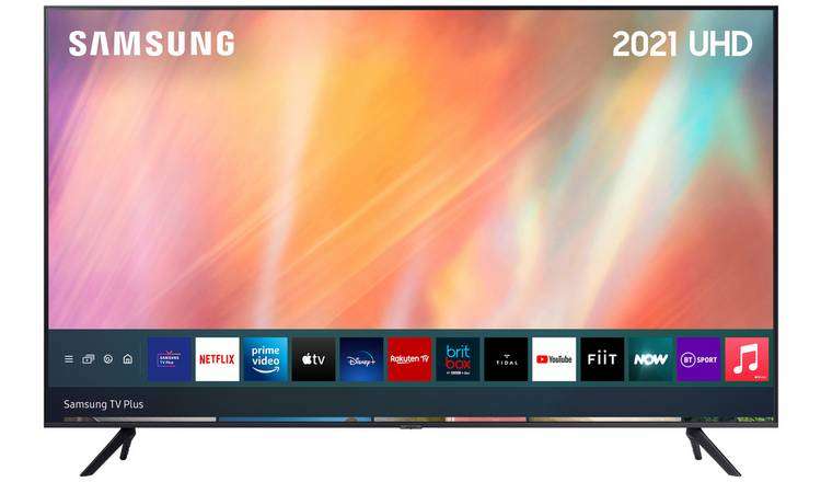 Samsung UE85AU7100 85" 4K HDR UHD Smart LED TV HDR10+ Q-Symphony Lite