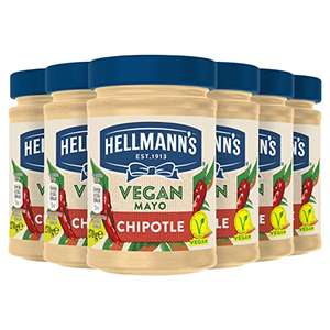 Hellmann's Vegan Chipotle Mayo 270 g (Pack of 6) - £7.74 / £7.35 subscribe & save @ Amazon
