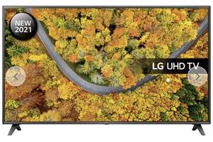 LG 75 Inch 75UP75006LC Smart 4K UHD HDR LED Freeview TV £674.10 with code free delivery plus discounted sound bars @ Argos