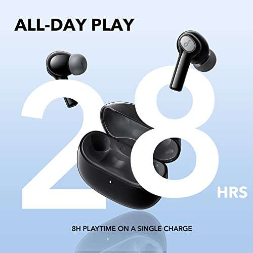 Anker Soundcore Life P2i True Wireless Earbuds (Black / White) - £19.59 @ AnkerDirect UK / Amazon