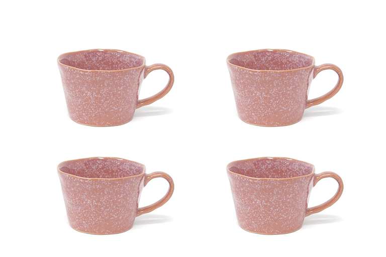 Set of 4 pink mugs for 81p instore @ Asda, Trafford Park