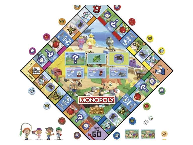 Monopoly Animal Crossing Board Game - Free C&C