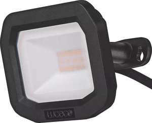 Luceco Castra Outdoor LED Floodlight Black 10W 1050lm - W/Code via APP (Free C&C)