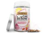 Twinings Cold In'Fuse Rose Lemonade (Pack of 6 Jars, Total 72 Infusers) - £8.82 / £7.94 S&S @ Amazon
