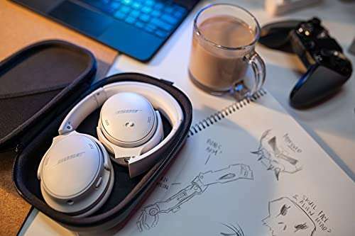 Bose QuietComfort 45 Bluetooth wireless noise cancelling headphones with microphone in white £164.35 @ Amazon Spain