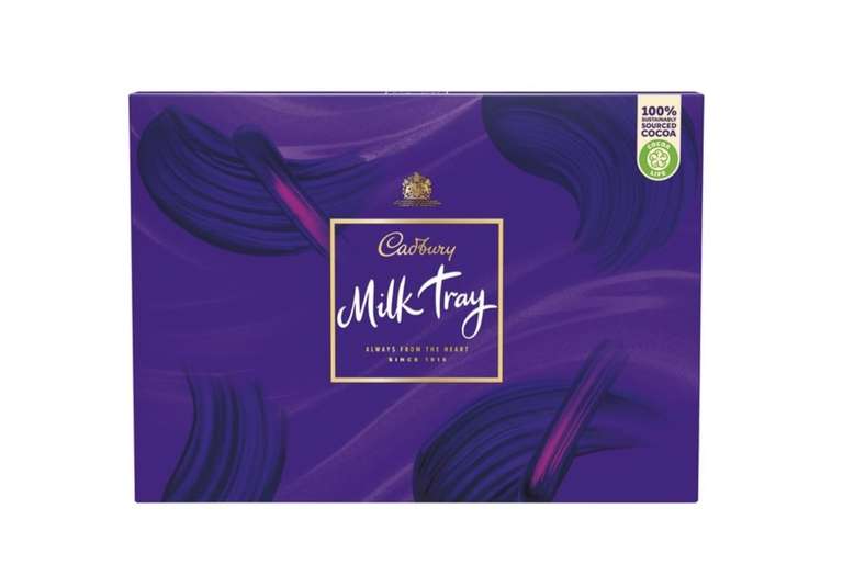 Cadbury Milk Tray Chocolate Box 530g - £5 @ Morrisons