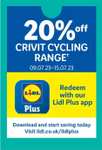 Crivit Bike Tool Kit / Mini Bike Pump - £4.99 / 20% off with Lidl Plus App - £3.98 @ Lidl
