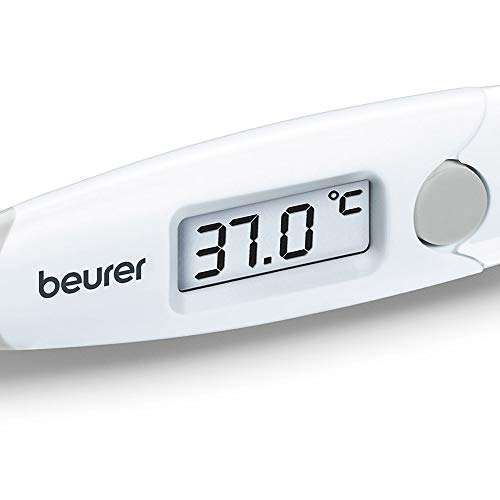 Beurer FT 13 Waterproof Flexible Digital Thermometer with Optical and Sound Fever Alert £4.99 @ Amazon