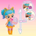IMC Toys BUBIGIRLS Quinn | Collectible surprise doll to Dress Up that inflates Balloons with 12 Accessories - Gift toy for kids +5 Years