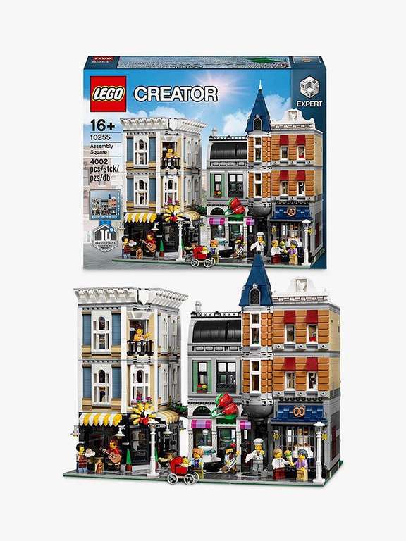 LEGO 10255 Assembly Square £207.99// LEGO 10278 Police Station £135.99