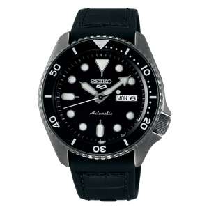 Seiko 5 Sports SRPD65K3 Automatic Black IP Strap Watch
