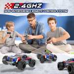 DEERC 8600E RC Car Remote Control Truck, 1:20 Scale Flexible RC Truck W/LED Lights and 2 Batteries - Sold by Funny fly EUR FBA