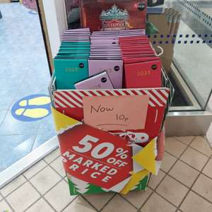 Good quality 2023 diaries now reduced to 10p! @ The Card Factory Fareham