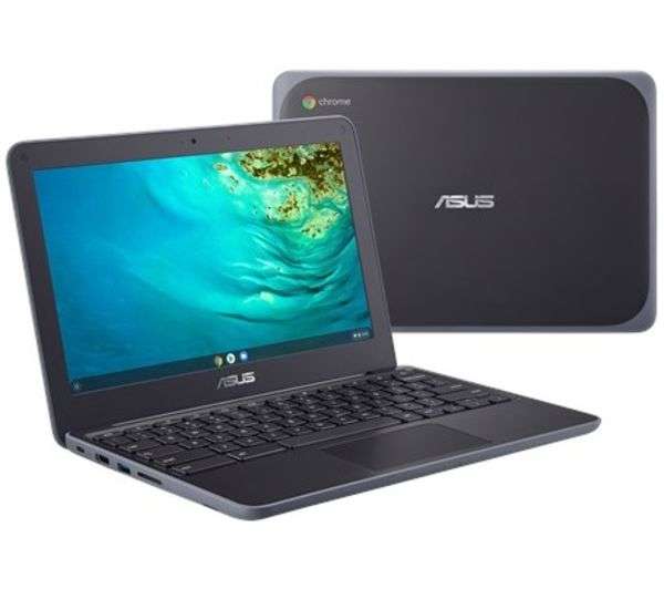 ASUS C202 11.6" Chromebook - 32 GB eMMC Grey & Black - £94.05 With Code Delivered @ Currys / Ebay