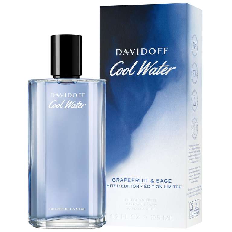 Davidoff - Cool Water Grapefruit & Sage 125ml - £17.20 + £3.99 delivery (£2 if adding free delivery items) @ Notino