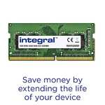 Integral RAM 16GB DDR4 2400MHz SODIMM Laptop Notebook MacBook Memory - £34.88 @ Amazon