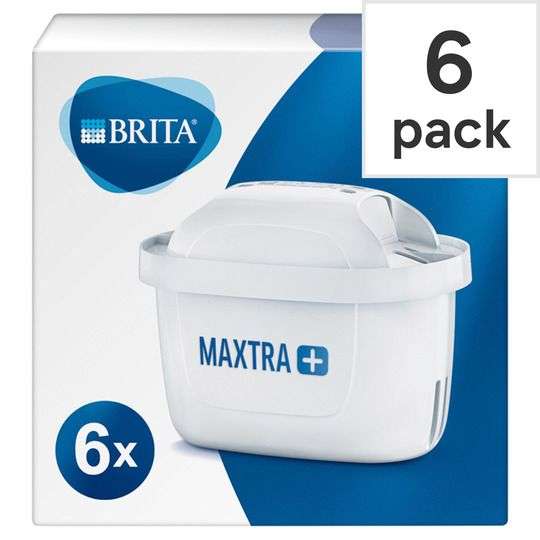 Brita Maxtra Plus Cartridges 6 Pack £22 Clubcard Price @ Tesco