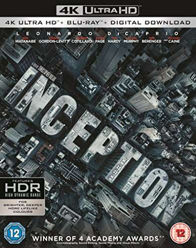Inception [4K Ultra-HD] [2010] [Blu-ray] [2017]